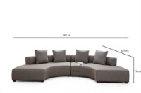 Угловой диван Atelier Del Sofa Gondol-2 Grey фото №8 — интернет-магазин Desire.md