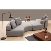 Canapea de colț Atelier Del Sofa Gondol-5 Grey