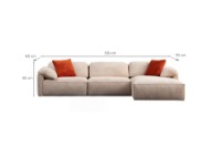 Угловой диван Atelier Del Sofa Flamingo Corner 5 фото №7 — интернет-магазин Desire.md