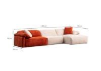 Угловой диван Atelier Del Sofa Flamingo Corner 4 фото №6 — интернет-магазин Desire.md