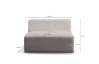 Угловой диван Atelier Del Sofa Melva фото №11 — интернет-магазин Desire.md