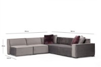Canapea de colț Atelier Del Sofa Lego 5 imaginea #10 — magazin online Desire.md