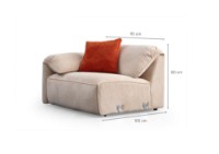 Угловой диван Atelier Del Sofa Flamingo Corner 3 фото №10 — интернет-магазин Desire.md