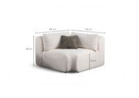 Угловой диван Atelier Del Sofa Sofia фото №13 — интернет-магазин Desire.md