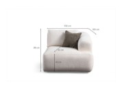 Угловой диван Atelier Del Sofa Sofia фото №14 — интернет-магазин Desire.md