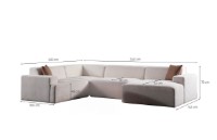 Canapea de colț Atelier Del Sofa Melva imaginea #8 — magazin online Desire.md