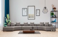 Canapea de colț Atelier Del Sofa Gondol-3 Grey