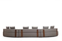 Canapea de colț Atelier Del Sofa Gondol-3 Grey imaginea #3 — magazin online Desire.md