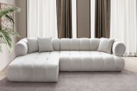 Угловой диван Atelier Del Sofa Petra White фото №2 — интернет-магазин Desire.md