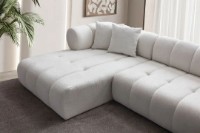 Угловой диван Atelier Del Sofa Petra White фото №4 — интернет-магазин Desire.md