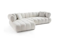 Угловой диван Atelier Del Sofa Petra White фото №8 — интернет-магазин Desire.md