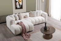 Угловой диван Atelier Del Sofa N-Line White фото №3 — интернет-магазин Desire.md
