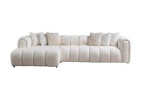 Угловой диван Atelier Del Sofa N-Line White фото №4 — интернет-магазин Desire.md