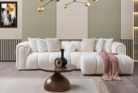 Угловой диван Atelier Del Sofa N-Line White фото №2 — интернет-магазин Desire.md