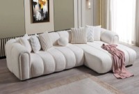 Угловой диван Atelier Del Sofa N-Line White фото №3 — интернет-магазин Desire.md