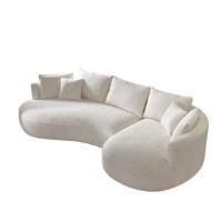 Угловой диван Atelier Del Sofa Venedik White фото №6 — интернет-магазин Desire.md