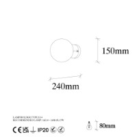 Candelabru de perete Opviq Atmaca 10235 imaginea #6 — magazin online Desire.md