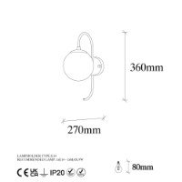 Candelabru de perete Opviq Jewel 10560 imaginea #7 — magazin online Desire.md