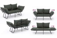 Canapea Atelier Del Sofa Viper Green imaginea #12 — magazin online Desire.md