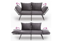 Canapea Atelier Del Sofa Viper Grey imaginea #12 — magazin online Desire.md