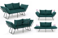 Canapea Atelier Del Sofa Viper Petrol Green imaginea #14 — magazin online Desire.md