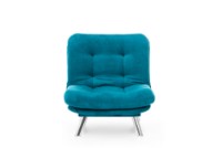 Fotoliu Atelier Del Sofa Misa Petrol Green imaginea #3 — magazin online Desire.md