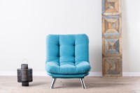 Fotoliu Atelier Del Sofa Misa Turquoise imaginea #2 — magazin online Desire.md