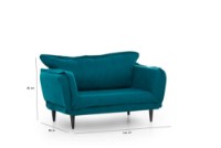 Canapea Atelier Del Sofa Vino Petrol Green imaginea #14 — magazin online Desire.md