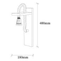 Candelabru de perete Opviq Erebos 118-A imaginea #3 — magazin online Desire.md