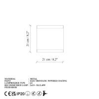 Бра Opviq Bera 15306 фото №8 — интернет-магазин Desire.md