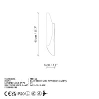 Candelabru de perete Opviq Flare 15356 imaginea #8 — magazin online Desire.md