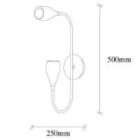 Candelabru de perete Opviq Kadeh 3211 imaginea #3 — magazin online Desire.md