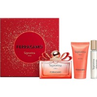 Set de parfumuri pentru ea Salvatore Ferragamo Signorina Unica EDP 100ml + EDP 15ml + Body Lotion 50ml