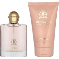 Set de parfumuri pentru ea Trussardi Delicate Rose EDP 50ml + Body Lotion 100ml