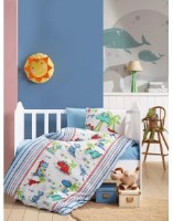 Lenjerie de pat pentru copii Trendy Dino Blue (GTR008346)