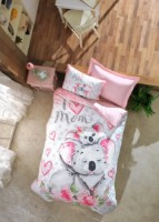 Lenjerie de pat pentru copii Trendy Koala Pink (GTR008332) imaginea #2 — magazin online Desire.md
