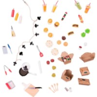 Set jucării Battat Grocery Van Doll Transport Pink imaginea #3 — magazin online Desire.md