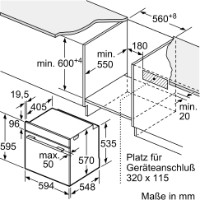 Электрический духовой шкаф Bosch HBA571BB4 фото №4 — интернет-магазин Desire.md