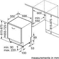 Maşină de spălat vase încorporabilă Bosch SMV4HVX03E imaginea #3 — magazin online Desire.md