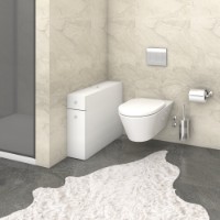Шкаф для ванной Hanah Home Smart White фото №2 — интернет-магазин Desire.md