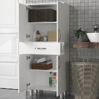 Шкаф для ванной Hanah Home Arizona White (731WAT3910) фото №2 — интернет-магазин Desire.md