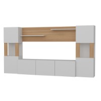 Living Hanah Home Lore White Teak imaginea #5 — magazin online Desire.md