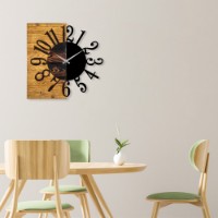 Настенные часы Wallity Wooden Clock 7 фото №2 — интернет-магазин Desire.md