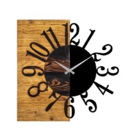 Настенные часы Wallity Wooden Clock 7 фото №4 — интернет-магазин Desire.md