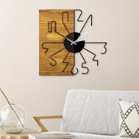 Настенные часы Wallity Wooden Clock 29 фото №2 — интернет-магазин Desire.md