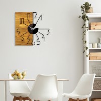 Настенные часы Wallity Wooden Clock 29 фото №3 — интернет-магазин Desire.md