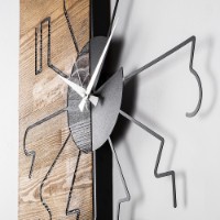 Настенные часы Wallity Wooden Clock 29 фото №4 — интернет-магазин Desire.md