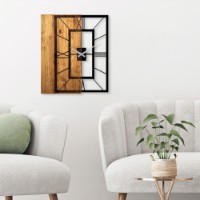 Настенные часы Wallity Wooden Clock 37 фото №2 — интернет-магазин Desire.md