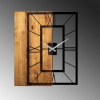 Настенные часы Wallity Wooden Clock 37 фото №5 — интернет-магазин Desire.md