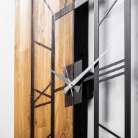 Настенные часы Wallity Wooden Clock 37 фото №6 — интернет-магазин Desire.md